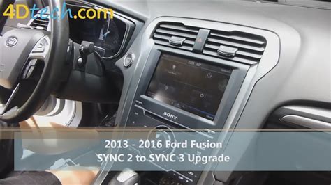 ford fusion 2016 sync update